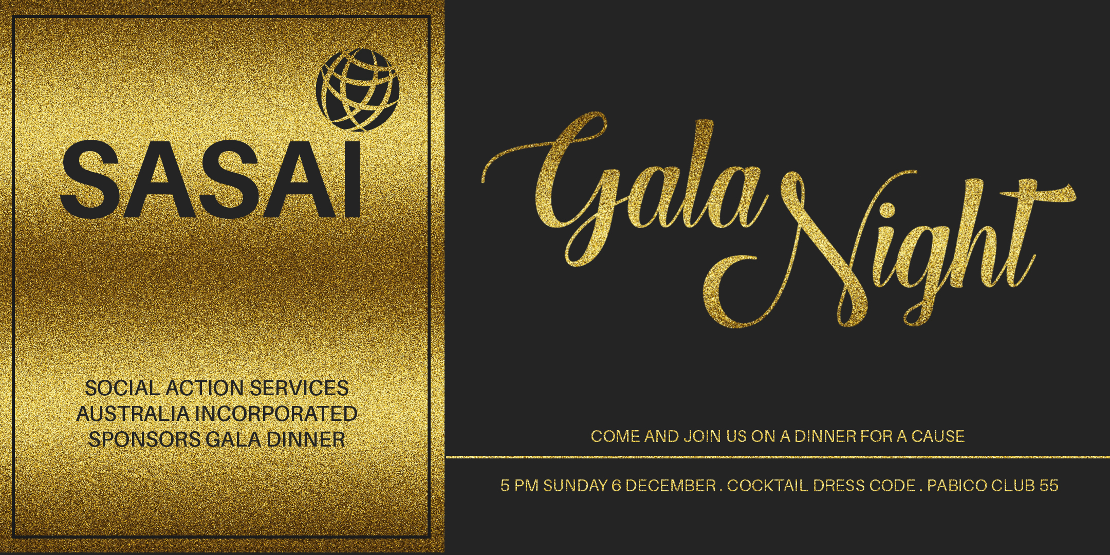 SASAI Gala Dinner for a Cause
